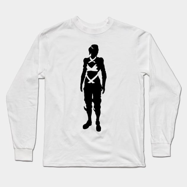 Mass Effect: Jack Long Sleeve T-Shirt by firlachiel